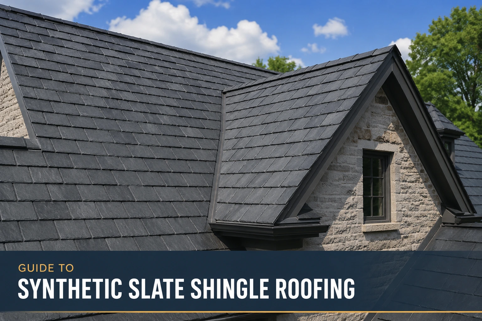 Guide to Synthetic Slate Shingle Roofing