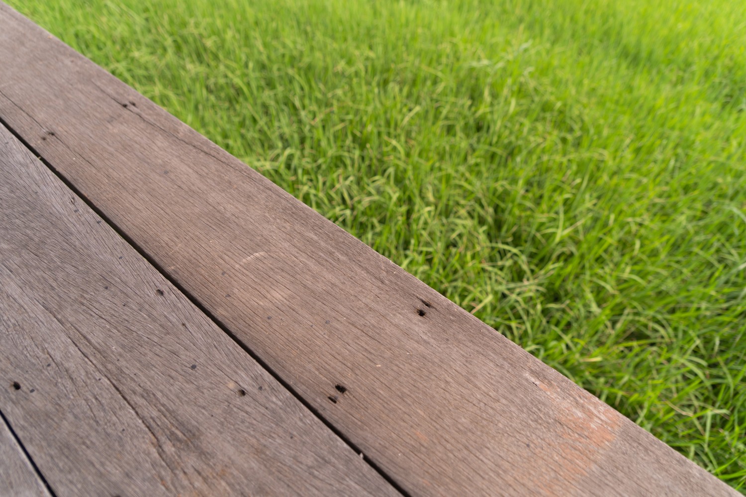 Discolored Deck